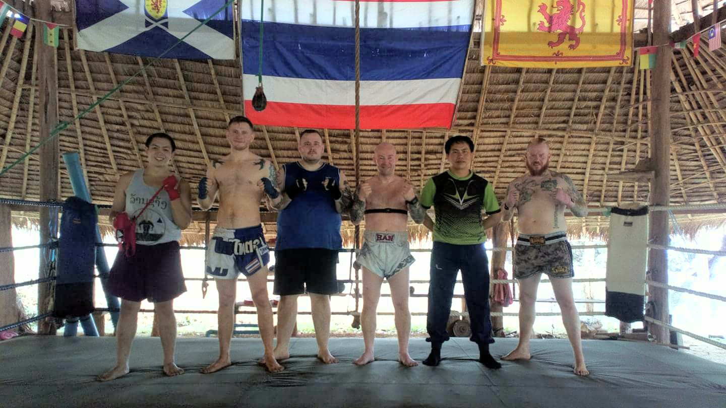 Cha and the Gang at Thailand Training Camp 2018