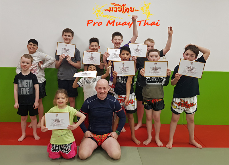 Childrens Muay Thai Class in Galsgow and Newton Mearns